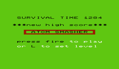 Atom Smasher - Screenshot - Game Over Image