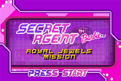 Secret Agent Barbie: Royal Jewels Mission - Screenshot - Game Title Image