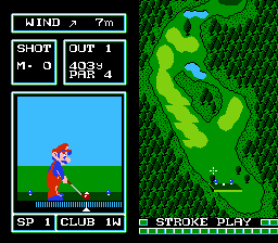 Family Computer Golf: Japan Course Prize Cart