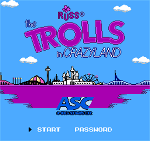 The Trolls in Crazyland - Screenshot - Game Title Image
