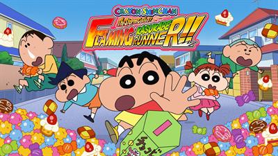 CRAYON SHINCHAN The Storm Called FLAMING KASUKABE RUNNER!! - Fanart - Background Image