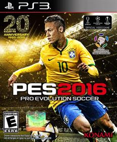 PES 2016: Pro Evolution Soccer - Box - Front Image