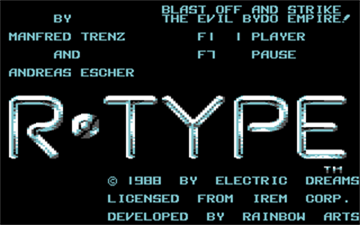 R-Type - Screenshot - Game Title Image