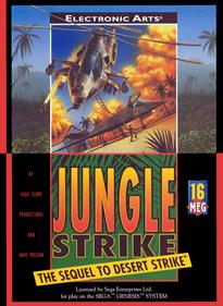 Jungle Strike: The Sequel to Desert Strike - Box - Front - Reconstructed Image