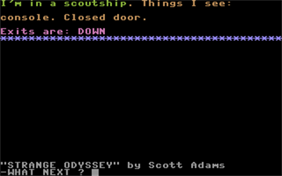 Strange Odyssey - Screenshot - Game Title Image