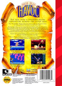 High Seas Havoc - Box - Back Image