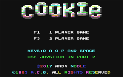 Cookie - Screenshot - Game Select Image