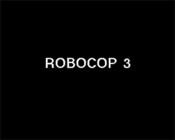 RoboCop 3 - Screenshot - Game Title Image