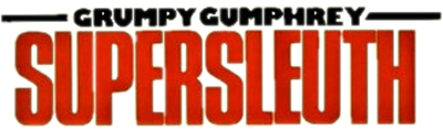 Grumpy Gumphrey Supersleuth - Clear Logo Image