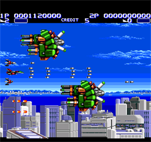 Aero Blasters - Screenshot - Gameplay Image