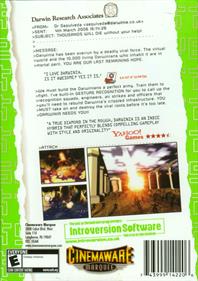 Darwinia - Box - Back Image