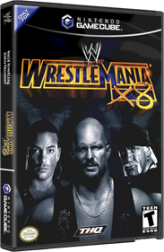 WWE WrestleMania X8 - Box - 3D Image