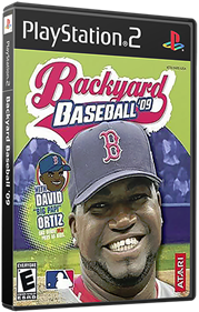 Backyard Baseball '09 - Box - 3D Image