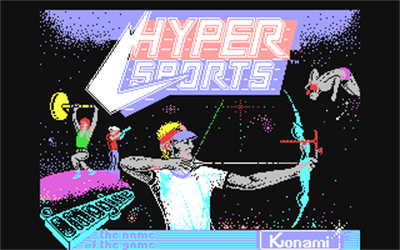Hyper Sports - Screenshot - Game Title Image