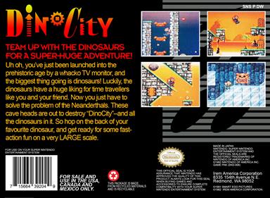 DinoCity - Box - Back Image