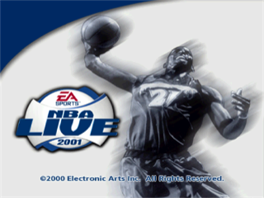 NBA Live 2001 - Screenshot - Game Title Image