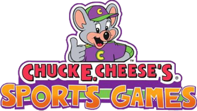 Chuck E. Cheese's Sports Games  - Clear Logo Image