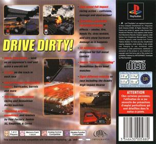 Demolition Racer - Box - Back Image