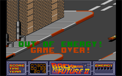 Back to the Future Part II - Screenshot - Game Over Image