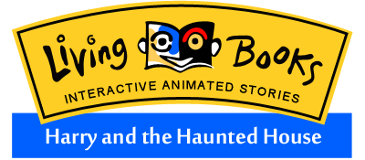 Living Books: Harry and the Haunted House - Clear Logo Image