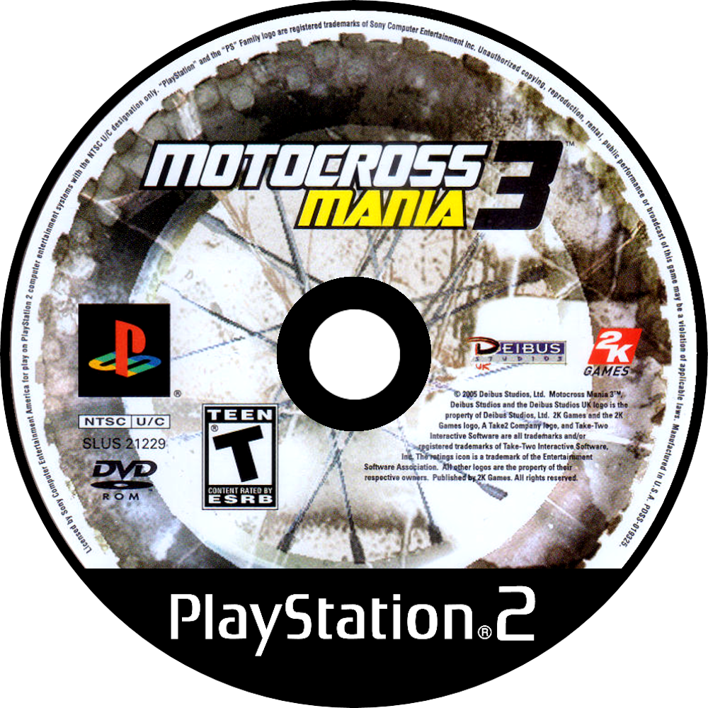 Motocross Mania 3 ROM & ISO - PS2 Game