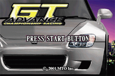 GT Advance Championship Racing - Screenshot - Game Title Image