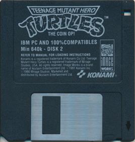 Teenage Mutant Ninja Turtles: The Arcade Game - Disc Image