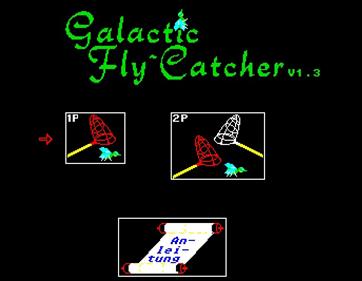 Galactic Fly Catcher - Screenshot - Game Title Image