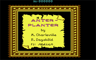 Anter-Planter - Screenshot - Game Title Image