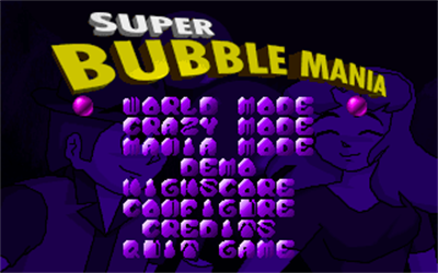 Super Bubble Mania - Screenshot - Game Title Image