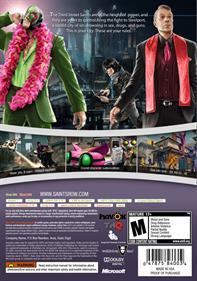 Saints Row: The Third: The Full Package - Box - Back Image