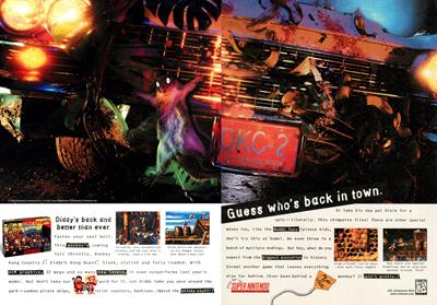 Donkey Kong Country 2: Diddy's Kong Quest - Advertisement Flyer - Front Image