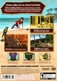 The Sims 2: Castaway - Box - Back Image