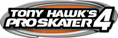 Tony Hawk's Pro Skater 4 - Clear Logo Image