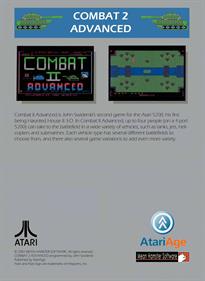 Combat 2: Advanced - Box - Back Image