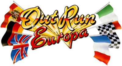 Out Run Europa - Clear Logo Image