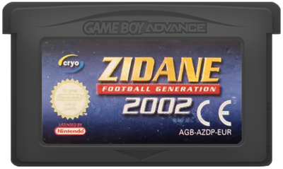 Zidane: Football Generation 2002 - Cart - Front Image