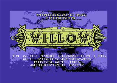 Willow - Screenshot - Game Title Image