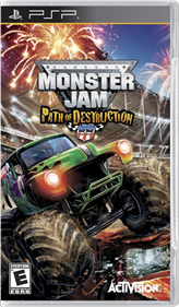 Monster Jam: Path of Destruction - Box - Front - Reconstructed Image