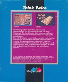 Think Twice - Box - Back Image