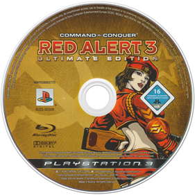 Command & Conquer: Red Alert 3 Ultimate Edition - Disc Image