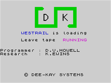 Westrail - Screenshot - Game Title Image