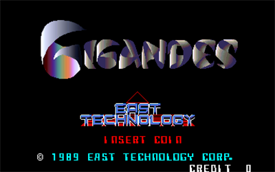 Gigandes - Screenshot - Game Title Image