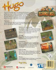 Hugo: Jungle Island - Box - Back Image