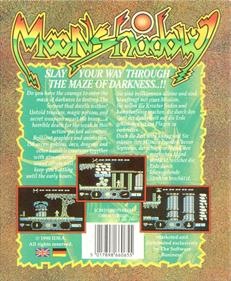 Moonshadow (Idea Software) - Box - Back Image