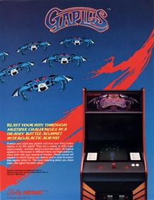 Galaga 3 - Advertisement Flyer - Front Image