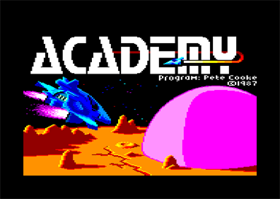 Academy: Tau Ceti II - Screenshot - Game Title Image