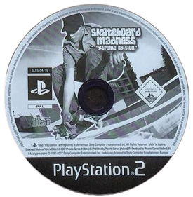 Skateboard Madness: Xtreme Edition - Disc Image
