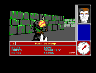 Catacomb 3-D - Screenshot - Gameplay Image