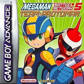 Mega Man Battle Network 5: Team Protoman - Box - Front Image